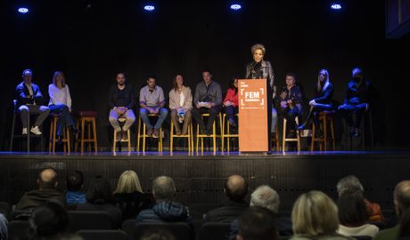 La cap de llista de Demòcrates a Ordino, Maria del Mar Coma