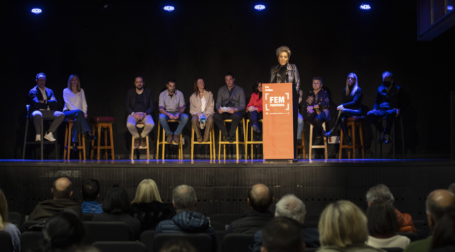 La cap de llista de Demòcrates a Ordino, Maria del Mar Coma (Demòcrates)