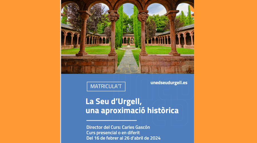 Curs de la UNED sobre la història de la Seu d'Urgell