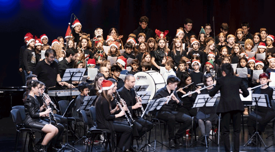 Concert de Nadal en una edició anterior (Comú d'Andorra la Vella)