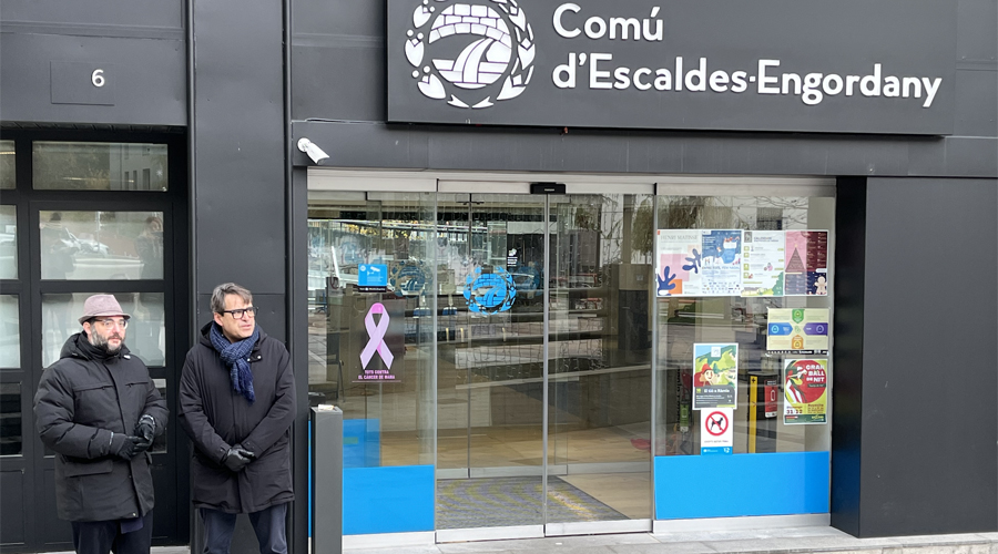 A l'esquerra, el número 7 de CONSENS per Escaldes, Ramon Tena (CONSENS)