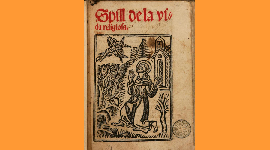 Coberta del llibre "Espill de la vida religiosa"