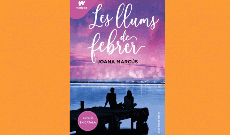 Coberta del llibre "Les llums de febrer (mesos amb tu 4)", de Joana Marcus