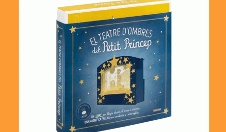 Capsa del joc "El teatre d'ombres del Petit Príncep"