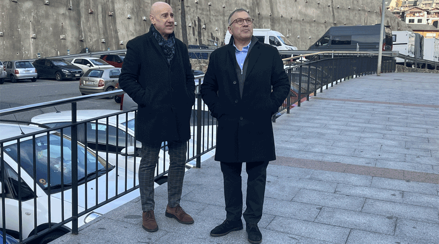 El número 2 de CONSENS per Escaldes, Quin Dolsa i el número 5, Valentí Closa (CONSENS)