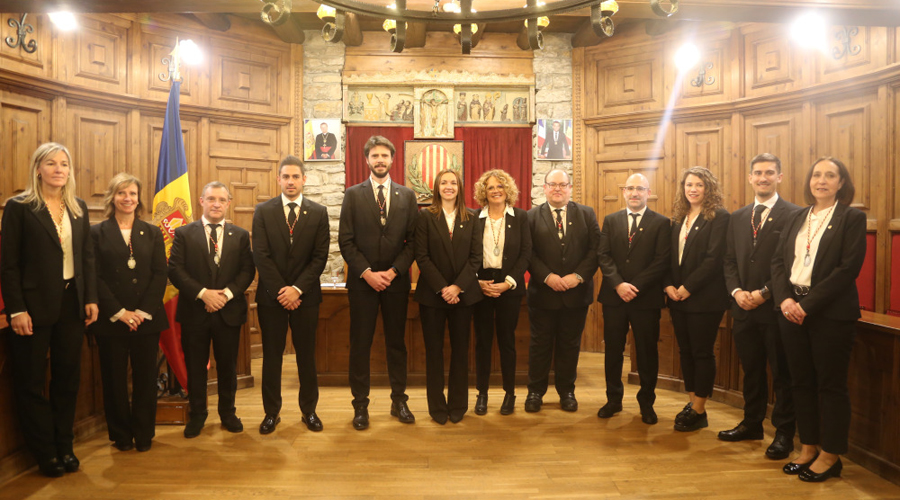 Els nous càrrecs electes del Comú de Sant Julià (web Comú)