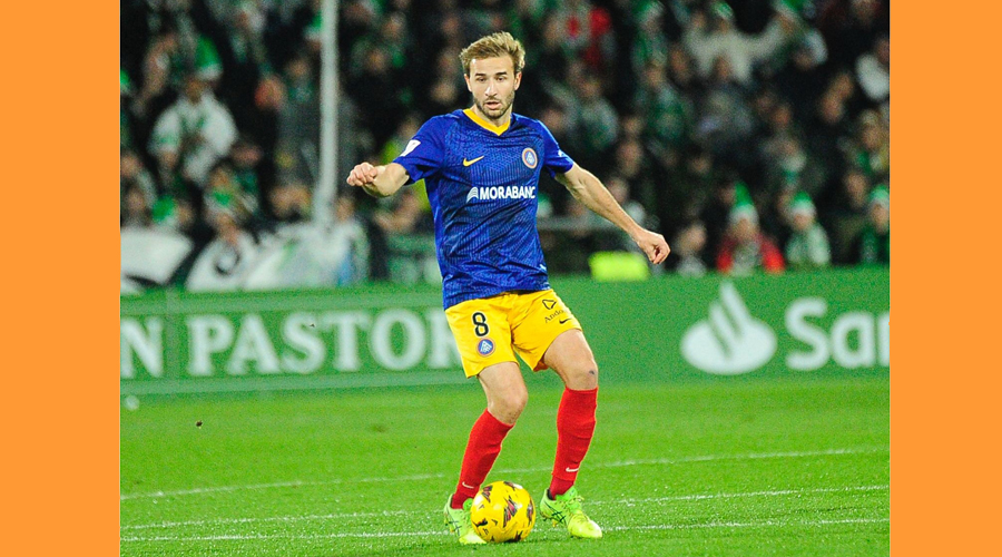 Sergi Samper ha vist dues targes en 12 minuts que li han valgut l'expulsió (FC Andorra)