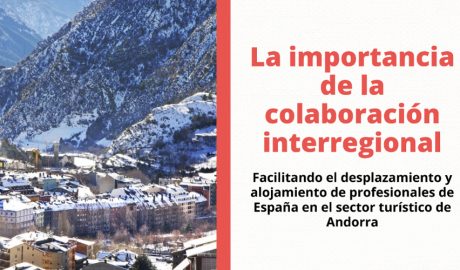Primera plana de l'informe de Turijobs sobre Andorra