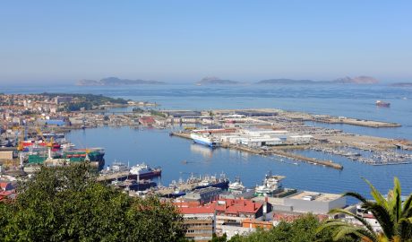 Panoràmica parcial de Vigo