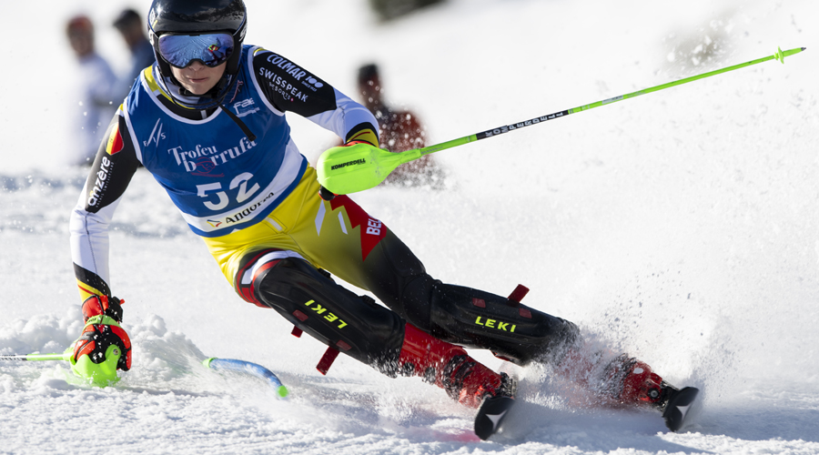 Rafael Charbonnier, de França, competint U14 al Trofeu Borrufa (@Toni Grases)