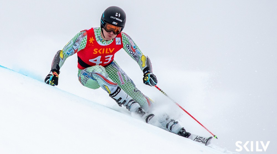 Bartumeu Gabriel a Pozza di Fassa. Foto: Skilv