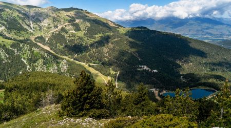 Bella panoràmica de La Molina