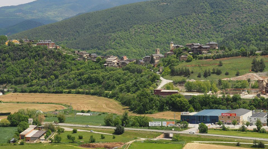 Panoràmica de Montferrer i Castellbò