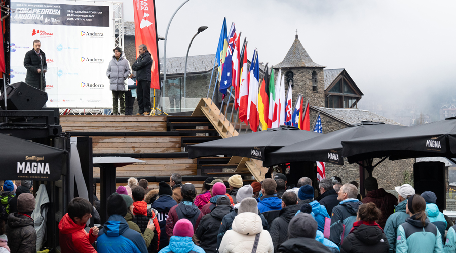 Inauguració de la 13a edició de la Copa del Món d’Esquí de Muntanya i la 5a edició de la Comapedrosa Andorra (organització)