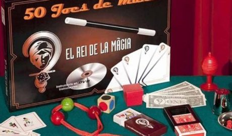 Capsa del joc "El rei de la màgia"