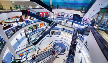 Un enorme centre comercial