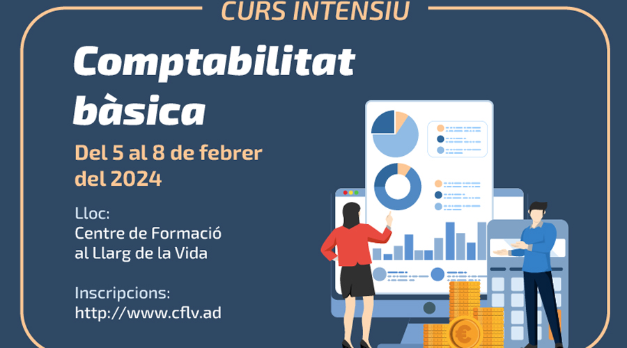 Informació sobre el curs sobre comptabilitat bàsica (Govern d'Andorra)