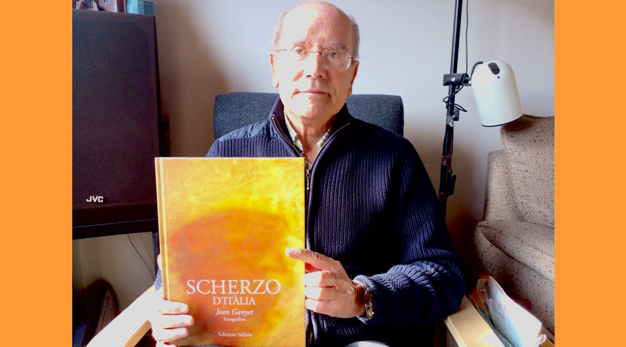 Joan Ganyet presenta a la Seu d'Urgell "Scherzo d'Itàlia" (Foto: Edicions Salòria)
