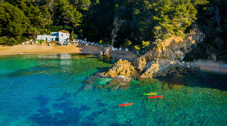 Cala Canyelles, a Lloret de Mar (Costa Brava. Pirineu de Girona)