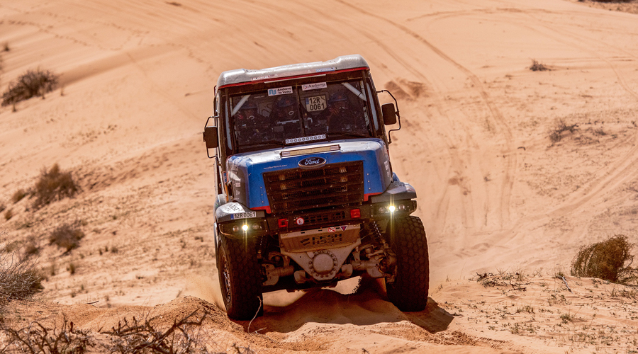 El camió dels Llovera - Llobera - Torres ha superat una altra etapa del Dakar 2024 (FotoEsport)