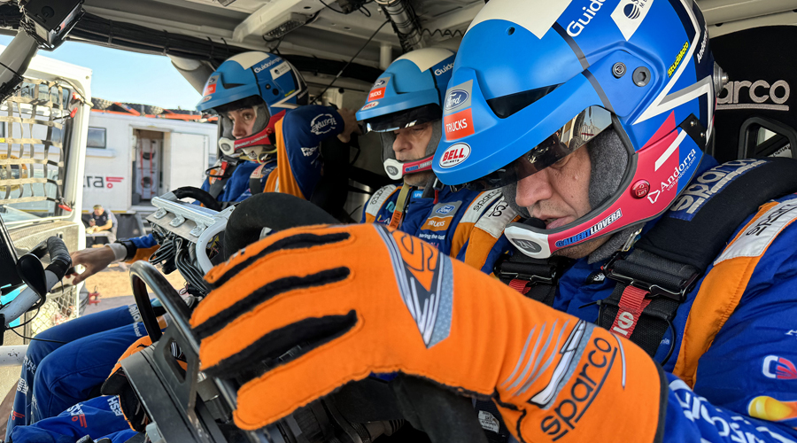 De dreta a esquerra: Albert Llovera, Marc Torres i Margot Llobera (FotoEsport)