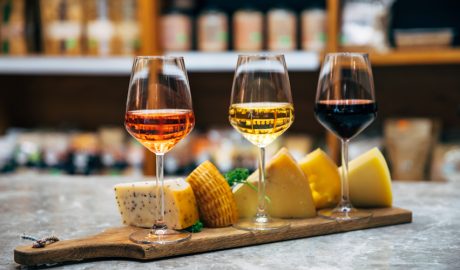 Maridatge de vins i formatges