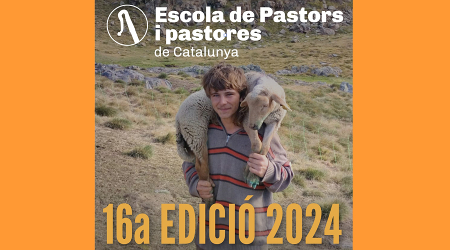Cartell informant de la nova edició de l'Escola de Pastors i Pastores de Catalunya