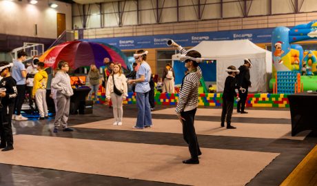 Imatge del primer dia de saló al Pas de la Casa