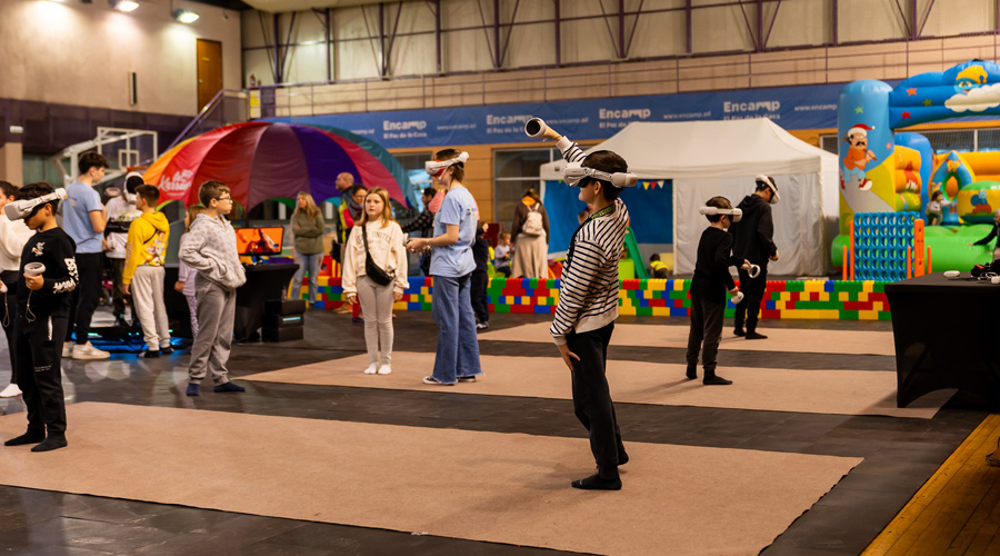 Imatge del primer dia de saló al Pas de la Casa (Comú d'Encamp)