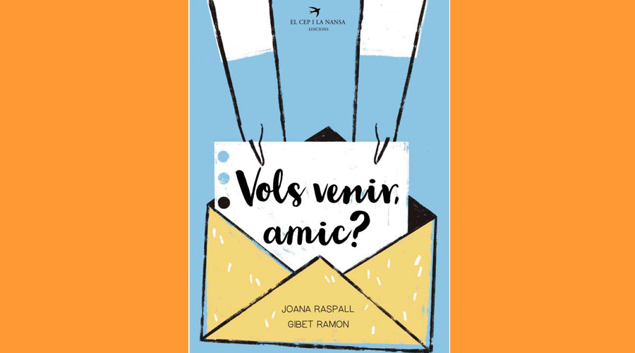 Coberta del llibre infantil "Vols venir, amic"