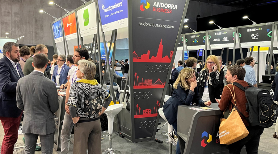 L'estand d'Andorra Business al Mobile World Congress (Andorra Business)