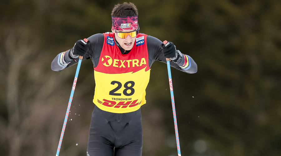 Irineu Esteve en els 10km interval start C WC Trondheim. Foto: Modica Nordic Focus