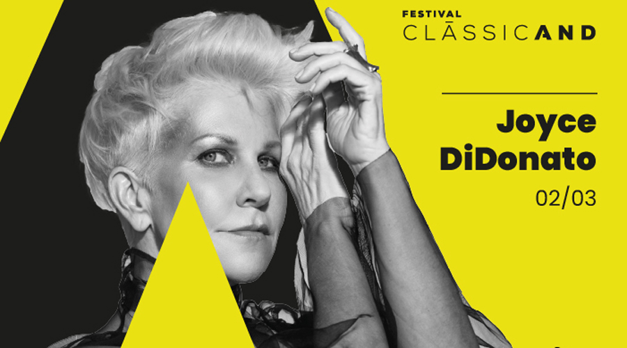 Cartell anunciant el concert de Joyce DiDonato (Andorra Turisme)