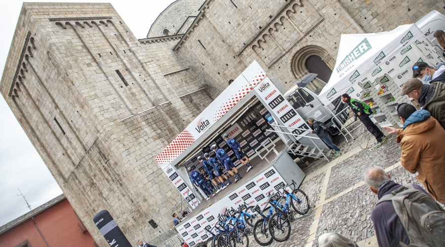 Sortida de la Volta masculina l'any 2022