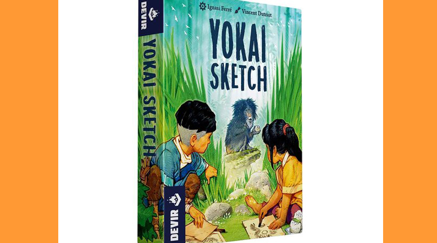 Capsa del joc "Yokai Sketch"