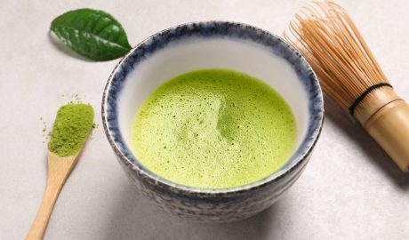 Un bol de te Matcha