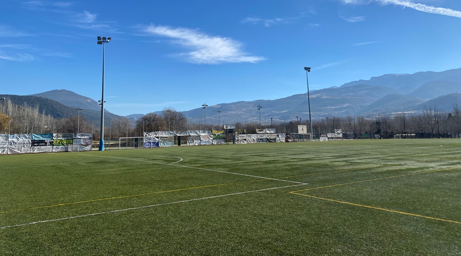 El camp de futbol de la Seu d'Urgell (Aj. la Seu)