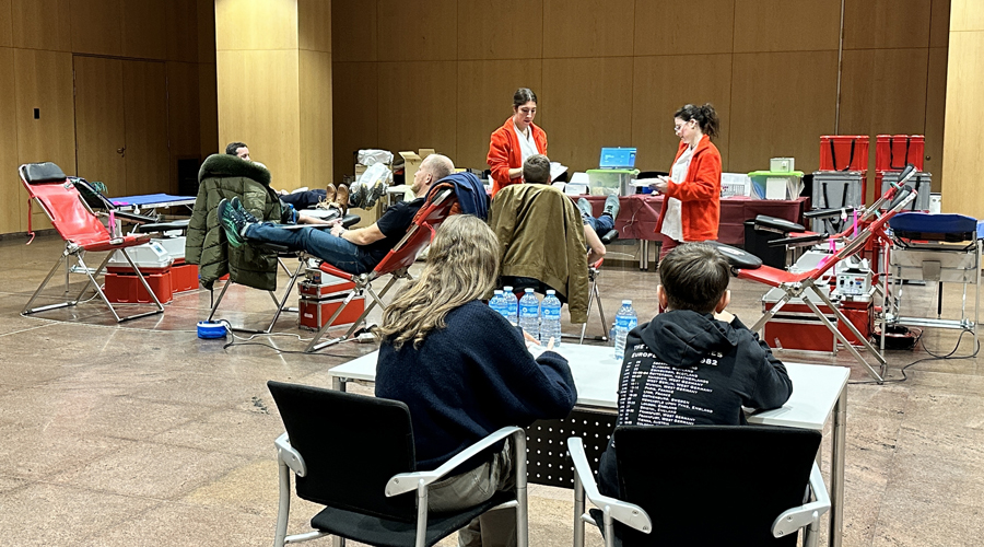 Donants de sang que han participat en la campanya (organització)