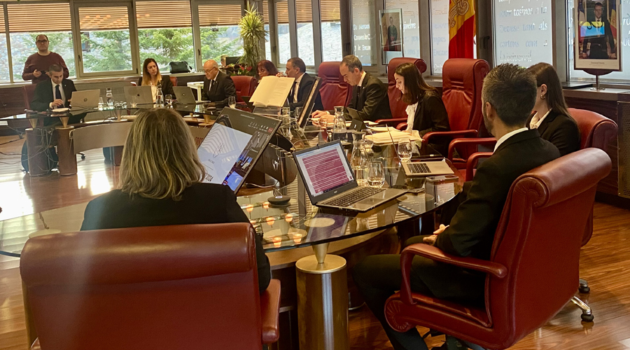 Sessió del Consell de Comú a Canillo