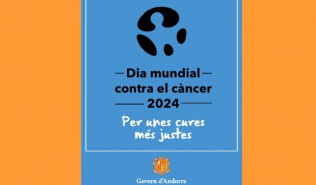 Cartell del Dia mundial contra el càncer (Govern d'Andorra)