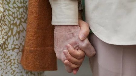 Una parella de padrins