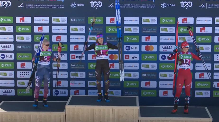 Gina del Rio dalt de tot del podi (AndorraDifusió)