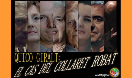 Portada del joc "Quico Giralt: El cas del collaret robat"