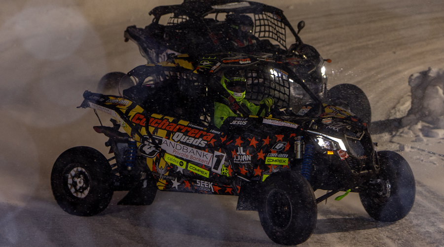 El pilot Jose Roger pilotant el seu buggie (FotoEsport)
