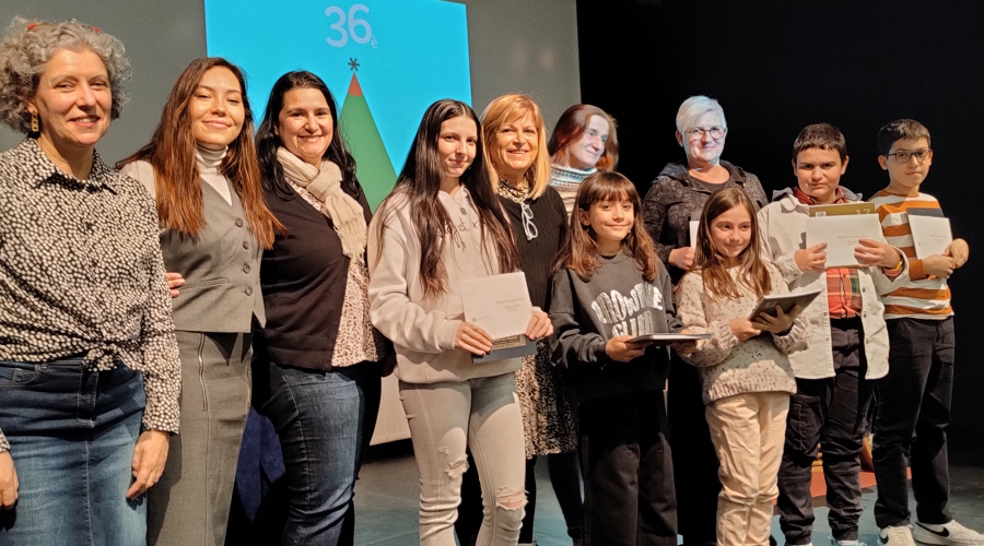 Les guardones del 36è Concurs de contes de Nadal