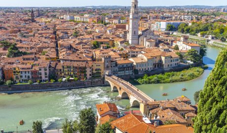 Vista panoràmica de la ciutat de Verona