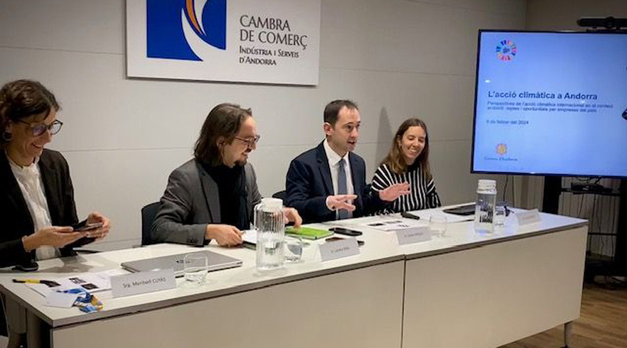 Meritxell Cuyàs, Landry Riba, David Forné i Anna Boneta (CCIS)