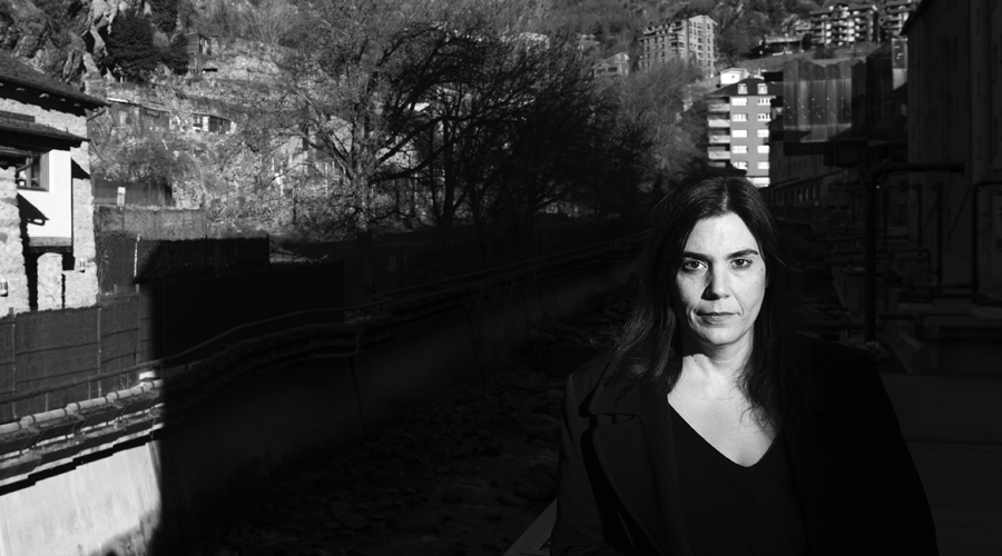 L'escriptora Eva Arasa. Foto: Laura Gálvez-Rhein