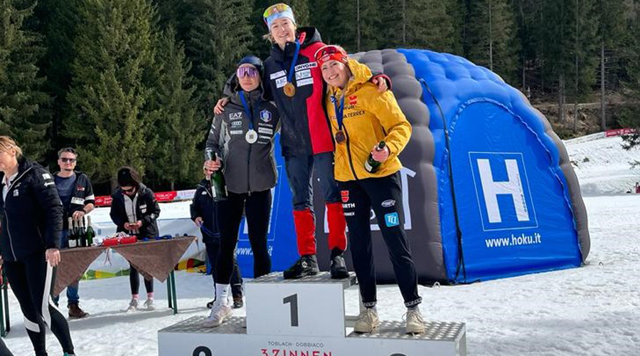 L'andorrana, Gina del Rio, campiona d'Europa júnior al més alt del podi (FAE) 