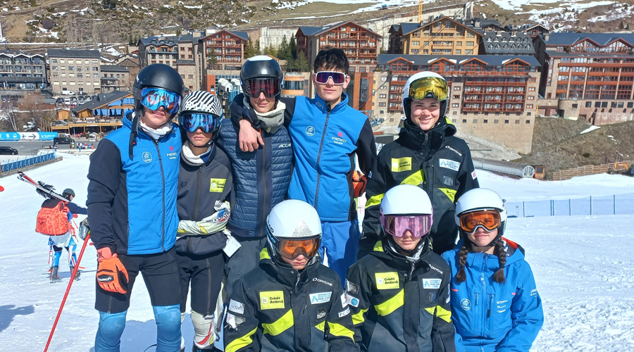 Part del grup andorrà que ha competit aquest dijous a la FESA Cup. FOTO FAE
